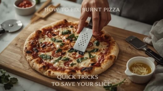 How to Fix Burnt Pizza Without Starting Over